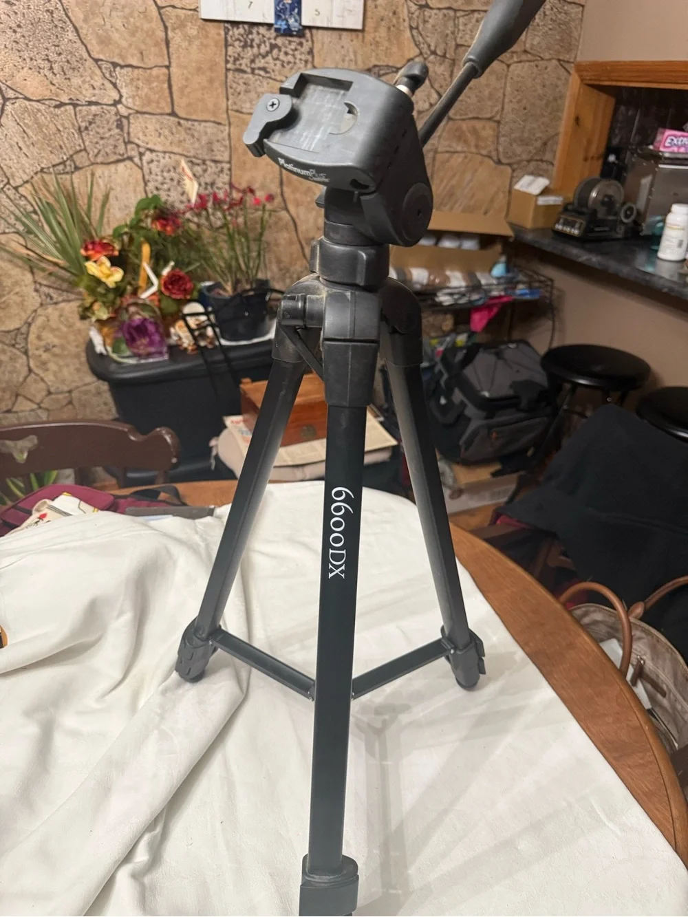 Sunpak Platinum Plus Model 6600DX Tripod Tri-Pod Photography Filmography